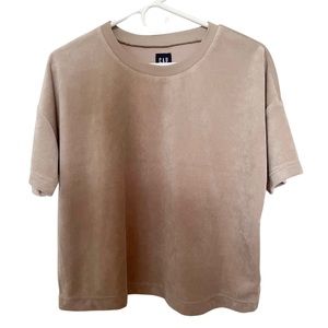 Gap Velour T-Shirt Small